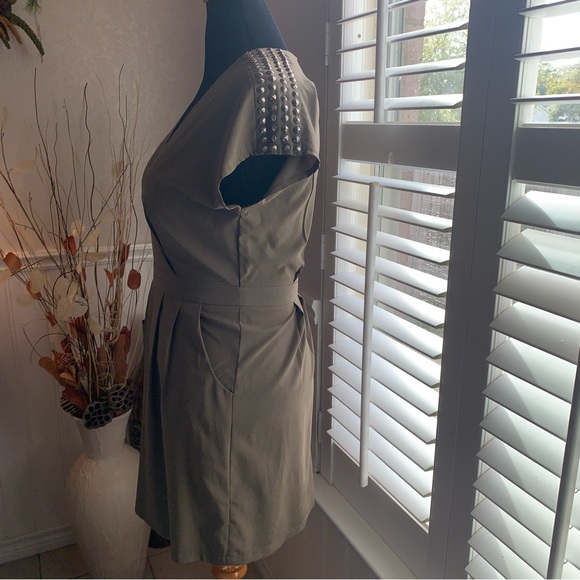 Ya vintage retro studded dress with silver studs - Picture 2 of 13